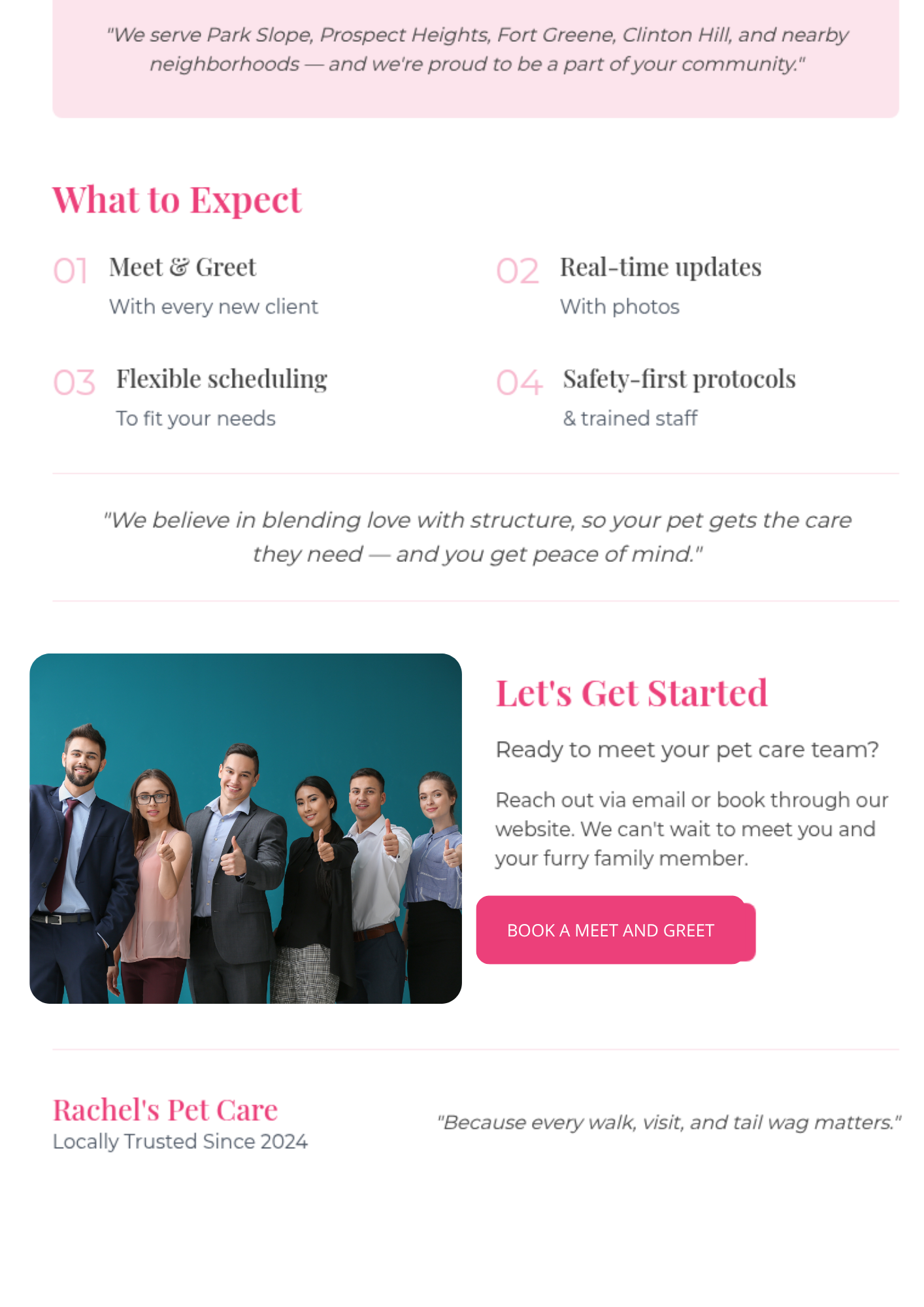 Staff Manual Overview